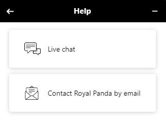 RoyalPanda Casino Support Service