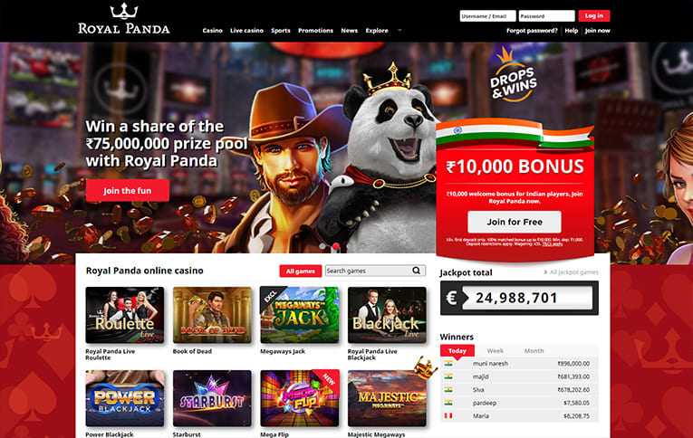 Royal Panda Casino Royal Panda Casino Review