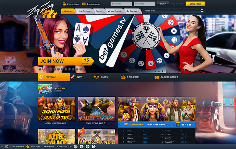 ZigZag777 Casino ZigZag777 Casino Review