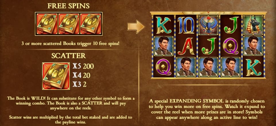 Book of Dead free spins