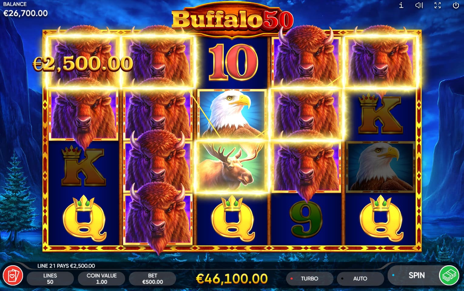 Buffalo 50 Video Slot Review Buffalo 50 Video Slot Review by Casinoid.in