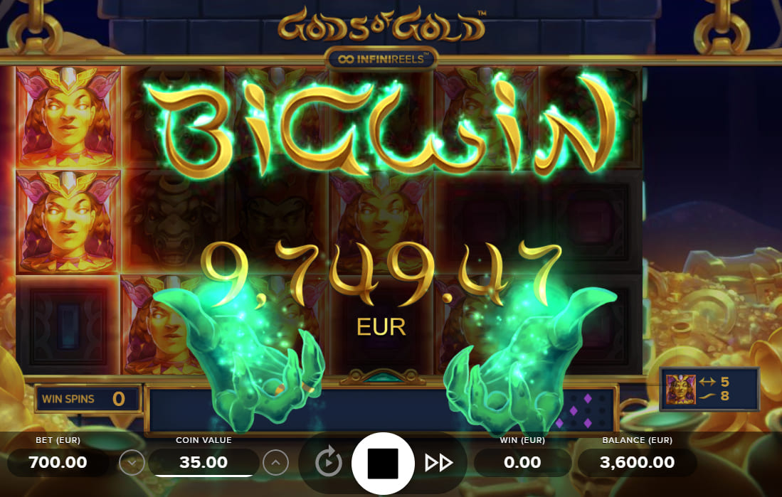 Gods of Gold INFINIREELS Slot Guide