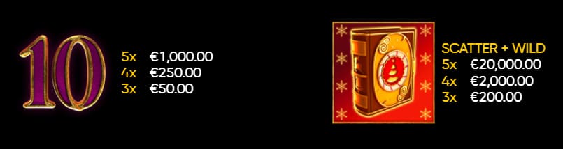 Book of Santa Slot Symbols3